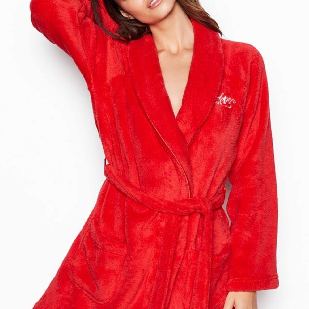 VS Cozy Robe(Red, Ivory, Mint. US M-L) - Picture 4 of 13